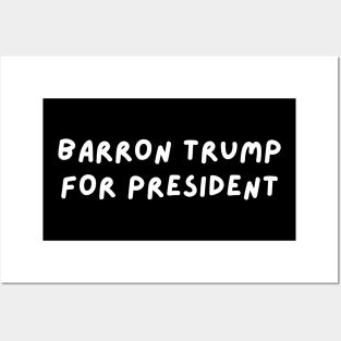 Barron Trump for President Posters and Art